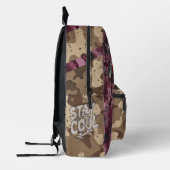Sac À Dos Imprimé Stay Weird" - Camouflage (Gauche)