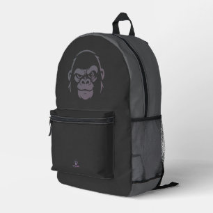 Sac À Dos Imprimé Stressed Ape - 'Calme'