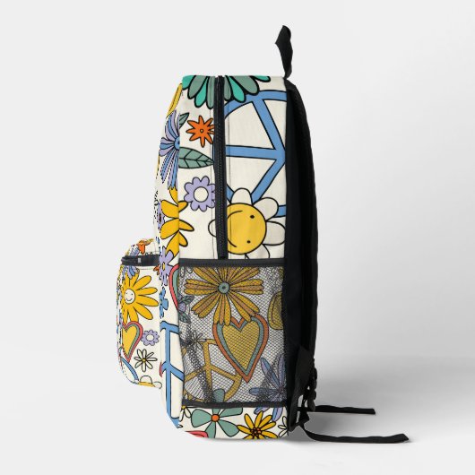 Sac À Dos Imprimé Style hippy (Droite)