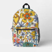 Sac À Dos Imprimé Style hippy (Recto)