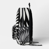 Sac À Dos Imprimé Style Leaf Zebra Stripes (Droite)