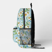 Sac À Dos Imprimé Stylish beautiful bright floral pattern (Droite)