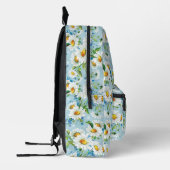 Sac À Dos Imprimé Stylish beautiful bright floral pattern (Gauche)
