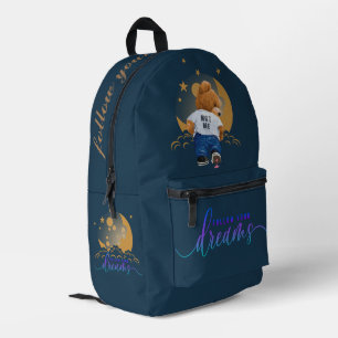 Sac À Dos Imprimé Suivez vos rêves  