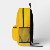 Sac À Dos Imprimé Sunburn Yellow Backpack (Droite)