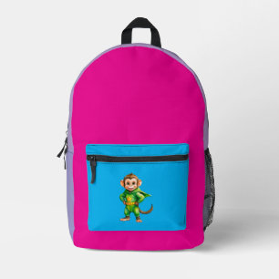 Sac À Dos Imprimé Super singe