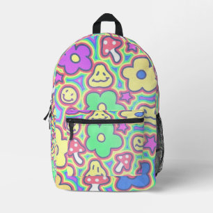 Sac À Dos Imprimé Super sourires psychédélique
