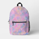 Sac À Dos Imprimé Superbe combinaison de couleurs pastel  (Recto)