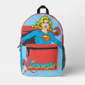 Sac À Dos Imprimé Supergirl Pose 1 (Recto)