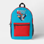 Sac À Dos Imprimé Superman & Krypto Soar (Recto)
