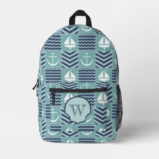 Sac À Dos Imprimé Surface inclinée (Recto)