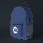 Sac À Dos Imprimé Symbole EMT personnalisé Technicien Médicale d'urg<br><div class="desc">Symbole EMT personnalisé Cadeaux de technicien Médicale d'urgence!</div>