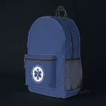 Sac À Dos Imprimé Symbole EMT personnalisé Technicien Médicale d'urg<br><div class="desc">Symbole EMT personnalisé Cadeaux de technicien Médicale d'urgence!</div>