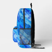 Sac À Dos Imprimé SYMBOLE Zodiaque Aquarius (Droite)