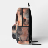 Sac À Dos Imprimé Symphonie céleste Abstraite d'aquarelle (Droite)