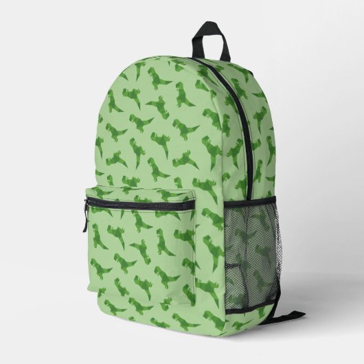 Sac À Dos Imprimé T-Rex Origami (Coin arrière droit)