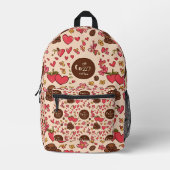 Sac À Dos Imprimé T-shirt (Recto)