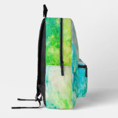 Sac À Dos Imprimé Tableau Abstrait Motif côtier Bagages (Gauche)