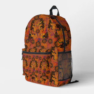 Sac À Dos Imprimé Tablier de cuisine d'art Kokopelli