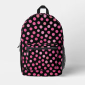Sac À Dos Imprimé Tache rose (Recto)