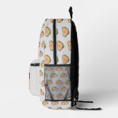 Sac À Dos Imprimé Taco souriant Personnalisé (Droite)