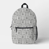 Sac À Dos Imprimé Tarot (Recto)