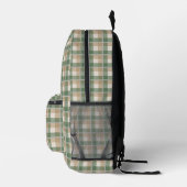 Sac À Dos Imprimé Tartan (Droite)