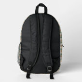 Sac À Dos Imprimé Tartan (Verso)