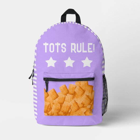 Sac à dos imprimé Tater Tot Lover (Recto)