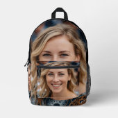 Sac À Dos Imprimé Teacher Photo Customize Personalize (Recto)