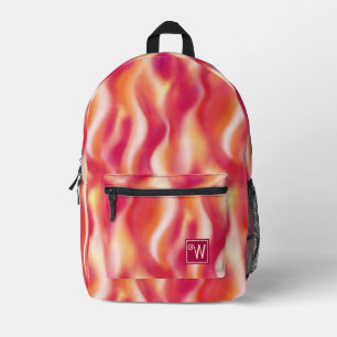 Sac À Dos Imprimé Teinture à tarte jaune rose orange tendance person
