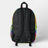 Sac À Dos Imprimé Teinture arc-en-ciel (Verso)