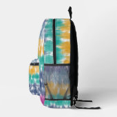 Sac À Dos Imprimé Teinture Tie-Dye (Droite)
