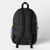 Sac À Dos Imprimé Teinture Tie-Dye (Verso)