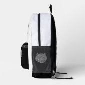 Sac À Dos Imprimé Tête de Tigre (Droite)
