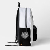 Sac À Dos Imprimé Tête de Tigre (Gauche)