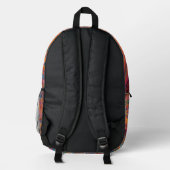 Sac À Dos Imprimé textile unique (Verso)