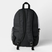 Sac À Dos Imprimé "The Queen’s Gambit : Chess Imaginaire Backpack" (Verso)