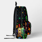 Sac À Dos Imprimé The Trader Dream Collection Candlestick Charts (Gauche)