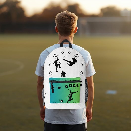 Sac À Dos Imprimé The World of Football Backpack