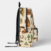 Sac À Dos Imprimé Thème de pays occidental avec cactus (Gauche)