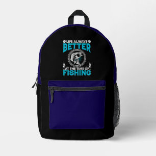 Sac À Dos Imprimé Thème pêche