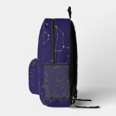 Sac À Dos Imprimé Thème Solareclipse étoile d'or céleste (Droite)