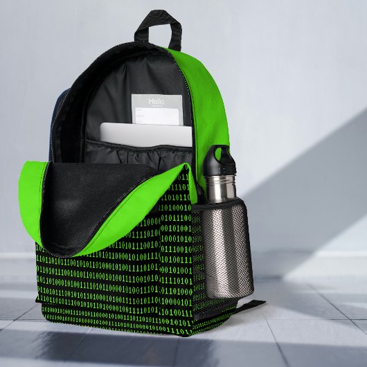 Sac À Dos Imprimé Thème technique : Code informatique pour les profe