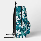 SAC À DOS IMPRIMÉ TIARE MOTIF EN TURQUOISE (Gauche)