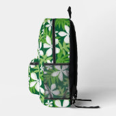SAC À DOS IMPRIMÉ TIARE MOTIF EN VERT (Droite)