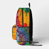 Sac À Dos Imprimé Tie Dye Motif psychédélique (Droite)