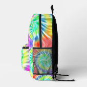 Sac À Dos Imprimé Tie Dye Psychedelic (Droite)