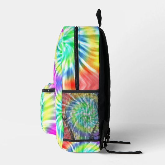 Sac À Dos Imprimé Tie Dye Psychedelic (Droite)