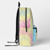 Sac À Dos Imprimé Tie teinte personnalisée Hippy Swirl (Gauche)